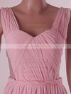 Sweetheart A-line Floor-length Chiffon Tulle Ruffles Bridesmaid Dresses #DOB02017734