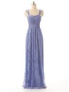 Sweetheart Sheath/Column Floor-length Lace Pleats Bridesmaid Dresses #DOB02017556
