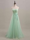 Affordable Ball Gown Tulle with Sashes/Ribbons Sweetheart Bridesmaid Dresses #DOB01012446