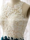 Amazing Multi Colours Chiffon Tulle Appliques Lace Scoop Neck Open Back Bridesmaid Dress #DOB01012529