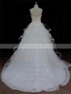 Discount Ivory Tulle Sweetheart Appliques Lace Ball Gown Wedding Dresses #DOB00022005