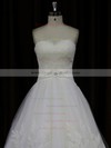 Princess Ivory Tulle Appliques Lace Different Sweetheart Wedding Dresses #DOB00022041