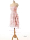 Online Sweetheart Lavender Ruffles Chiffon Short/Mini Bridesmaid Dress #DOB01012825