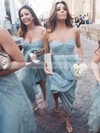 A-line Sweetheart Tulle Floor-length Beading Amazing Bridesmaid Dresses #DOB01012908
