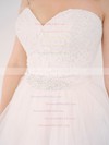 A-line Sweetheart Tulle Lace Sashes / Ribbons New Style Detachable Wedding Dresses #DOB00022640