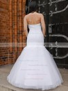Elegant Sweetheart Tulle Appliques Lace Floor-length Trumpet/Mermaid Wedding Dresses #DOB00022831