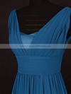 Chiffon A-line V-neck Floor-length with Ruffles Bridesmaid Dresses #DOB01013115