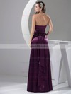 Strapless A-line Floor-length Elastic Woven Satin Ruched Bridesmaid Dresses #DOB02013052