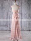 Chiffon Empire Sweetheart Floor-length with Appliques Lace Bridesmaid Dresses #DOB01013252