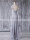 Chiffon A-line One Shoulder Floor-length with Ruffles Bridesmaid Dresses #DOB01013354