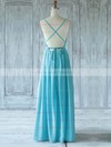 Chiffon A-line One Shoulder Floor-length with Ruffles Bridesmaid Dresses #DOB01013359