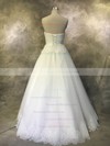 Tulle Ball Gown Sweetheart Floor-length with Sashes / Ribbons Wedding Dresses #DOB00022934