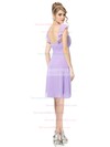 Chiffon Empire Square Neckline Short/Mini with Ruffles Bridesmaid Dresses #DOB01013392
