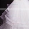 Tulle Ball Gown Sweetheart Court Train with Beading Wedding Dresses #DOB00023050