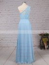 Chiffon A-line One Shoulder Floor-length Ruffles Bridesmaid Dresses #DOB01013561