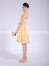 Strapless Empire Knee-length Taffeta Bow Bridesmaid Dresses #DOB02042148