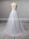 Tulle Ball Gown Sweetheart Sweep Train Sashes / Ribbons Wedding Dresses #DOB00023335
