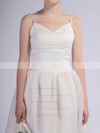 Sweetheart Ball Gown Knee-length Organza Pleats Bridesmaid Dresses #DOB01012047