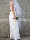 Sweetheart A-line Floor-length Chiffon Lace Wedding Dresses #DOB00020954