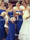 Sweep Train Light Slate Gray Lace Sashes/Ribbons Designer Bridesmaid Dresses #DOB01012222